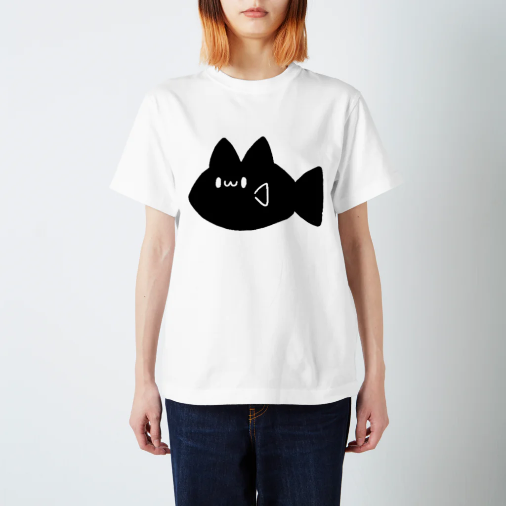 Sui2ゅゆのおさかな（ブラック） Regular Fit T-Shirt
