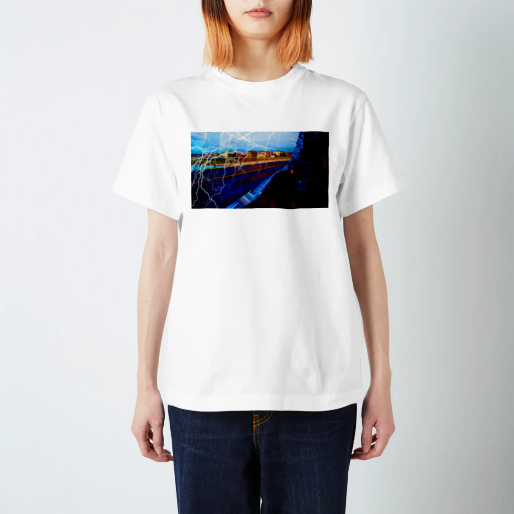 PALA's SHOP　cool、シュール、古風、和風、のParallel Worlds スタンダードTシャツ