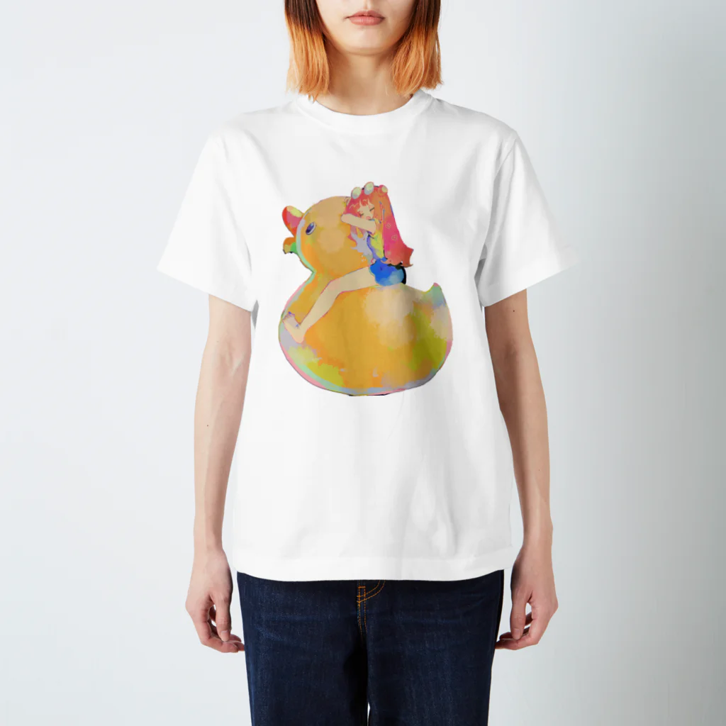 色田/SHIKIDAのアヒルちゃん Regular Fit T-Shirt