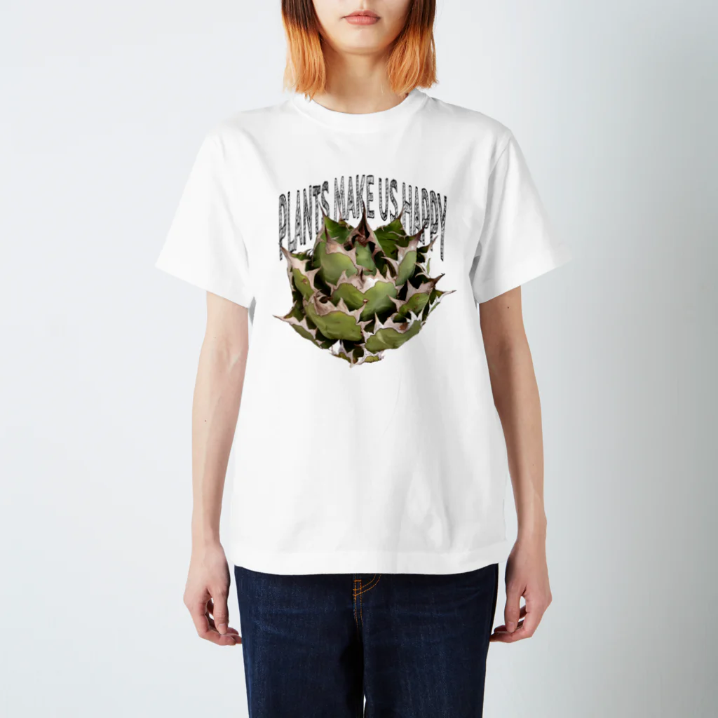 PLANTISTIC! by S.M.Fの植物T アガベ「姫厳龍」 Regular Fit T-Shirt