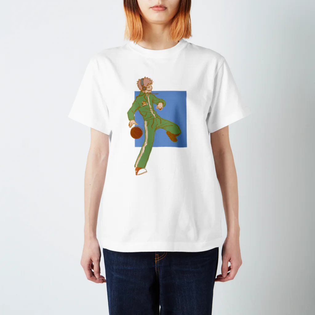 Kaito_no9のバスケ少年 Regular Fit T-Shirt