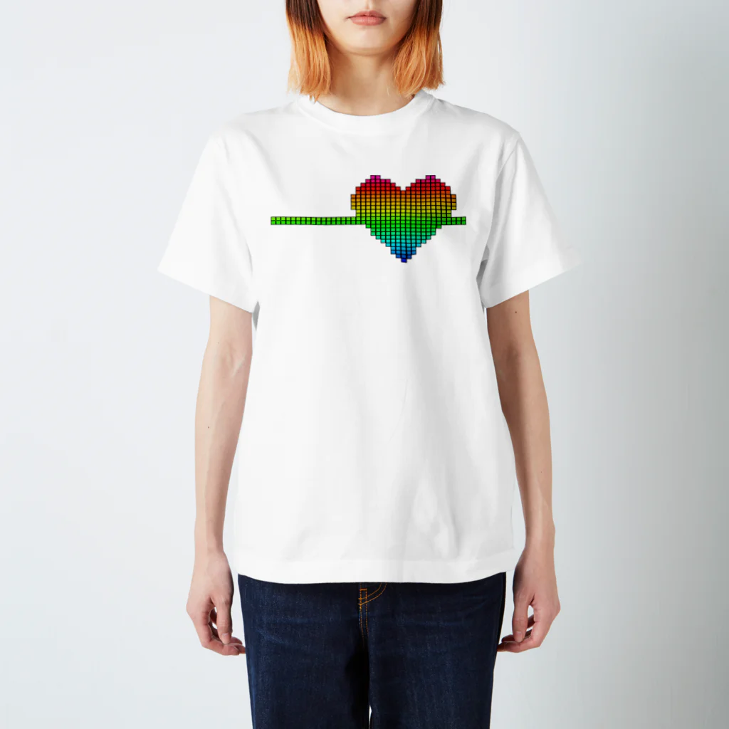 PolarBearLABOのHeartBeat2 スタンダードTシャツ