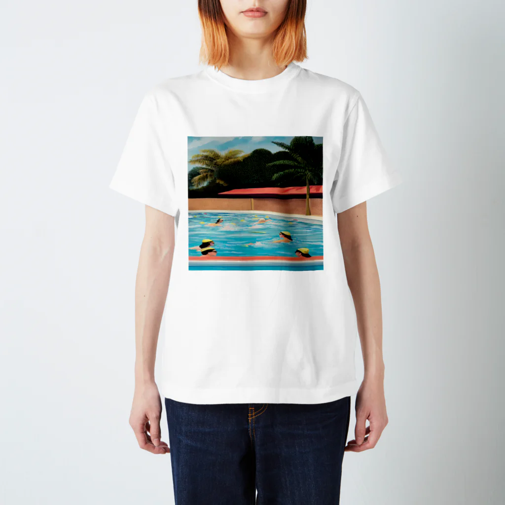 Soup Syrupの#0021 | Pool Hotel 06 Regular Fit T-Shirt