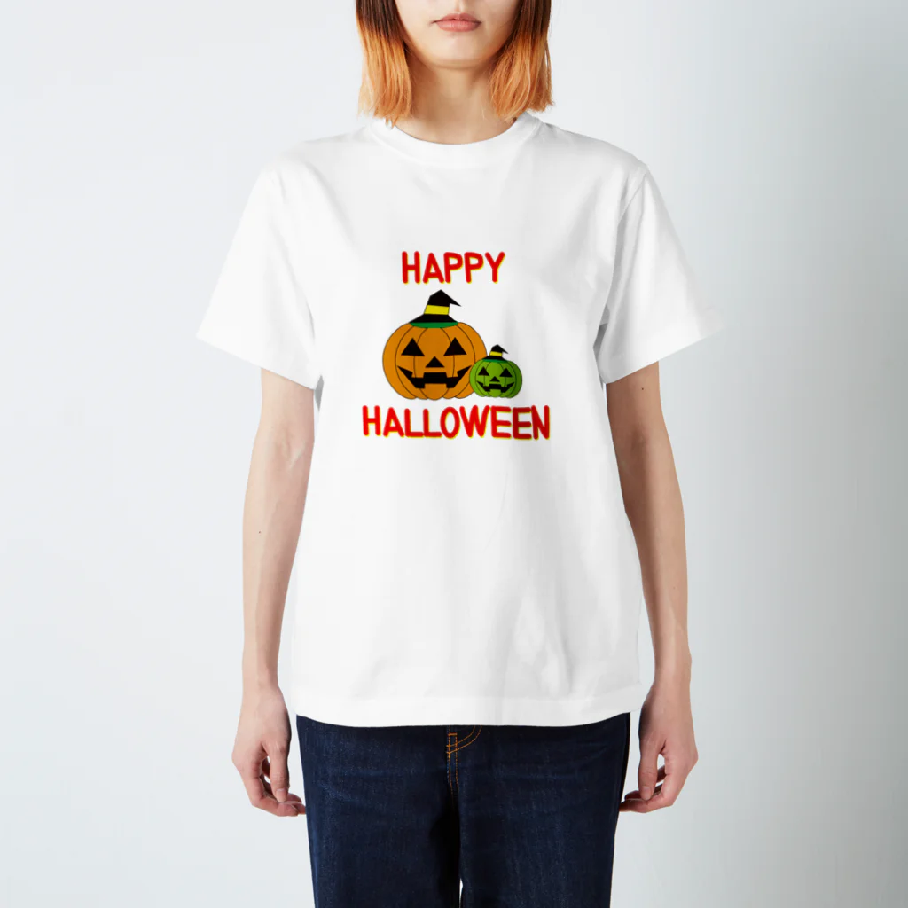 RATTLEのハロウィンかぼちゃＴシャツ Regular Fit T-Shirt