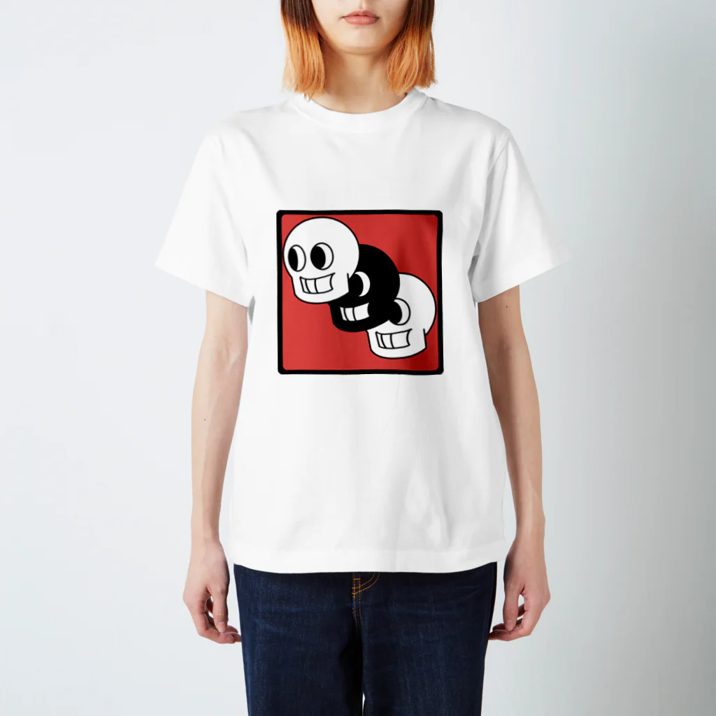 takitaの重なれ！ダミアンくん スタンダードTシャツ