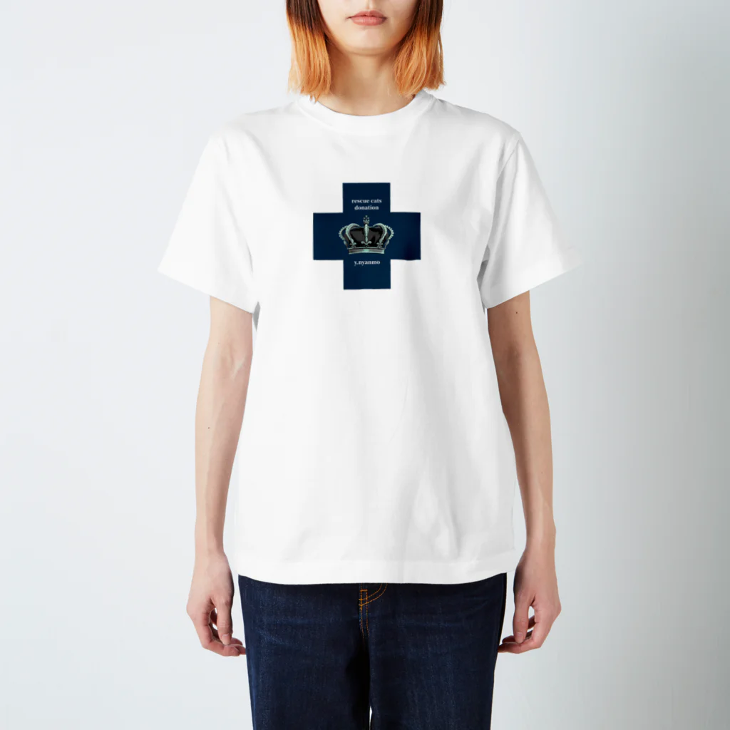 y.nyanmo やよにゃんものメディカルクラウン十字シリーズ Regular Fit T-Shirt