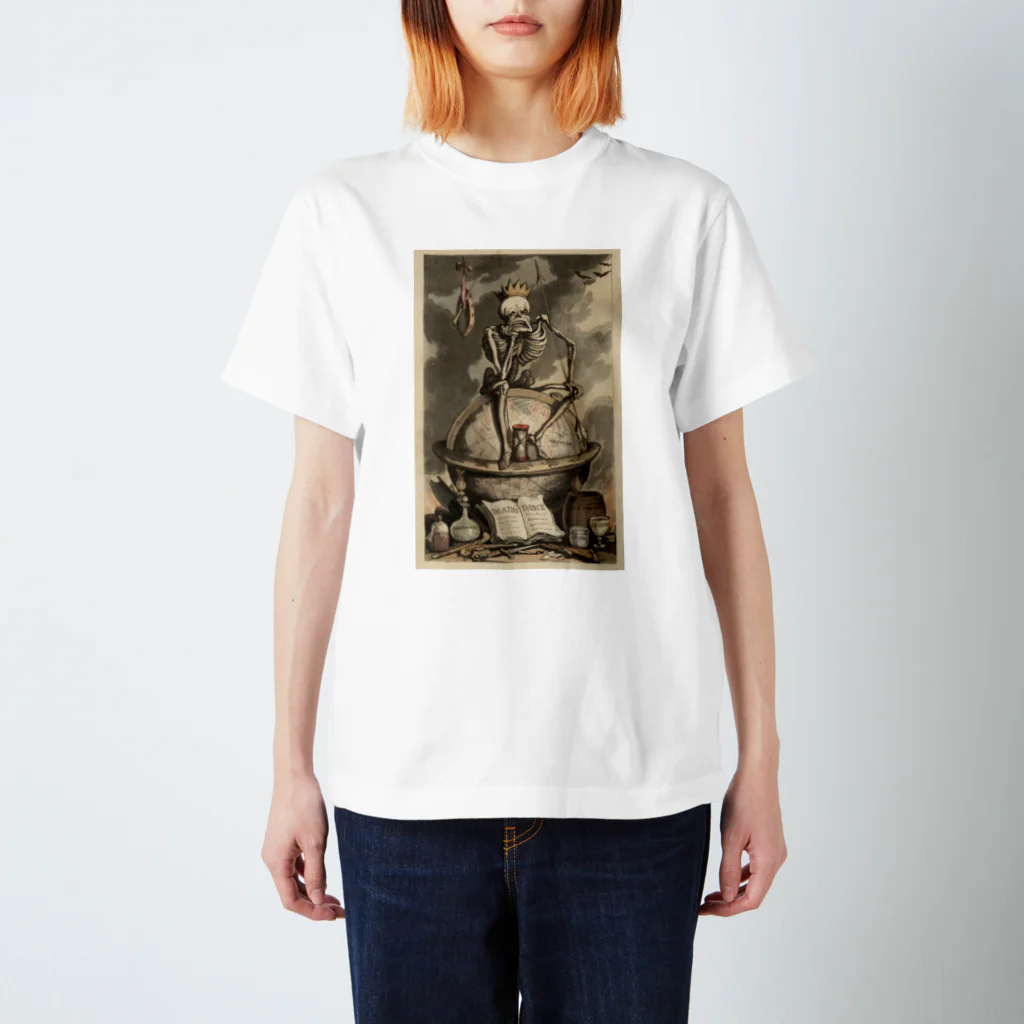 J. Jeffery Print Galleryの死の舞踏 -ダンス オブ デス スタンダードTシャツ