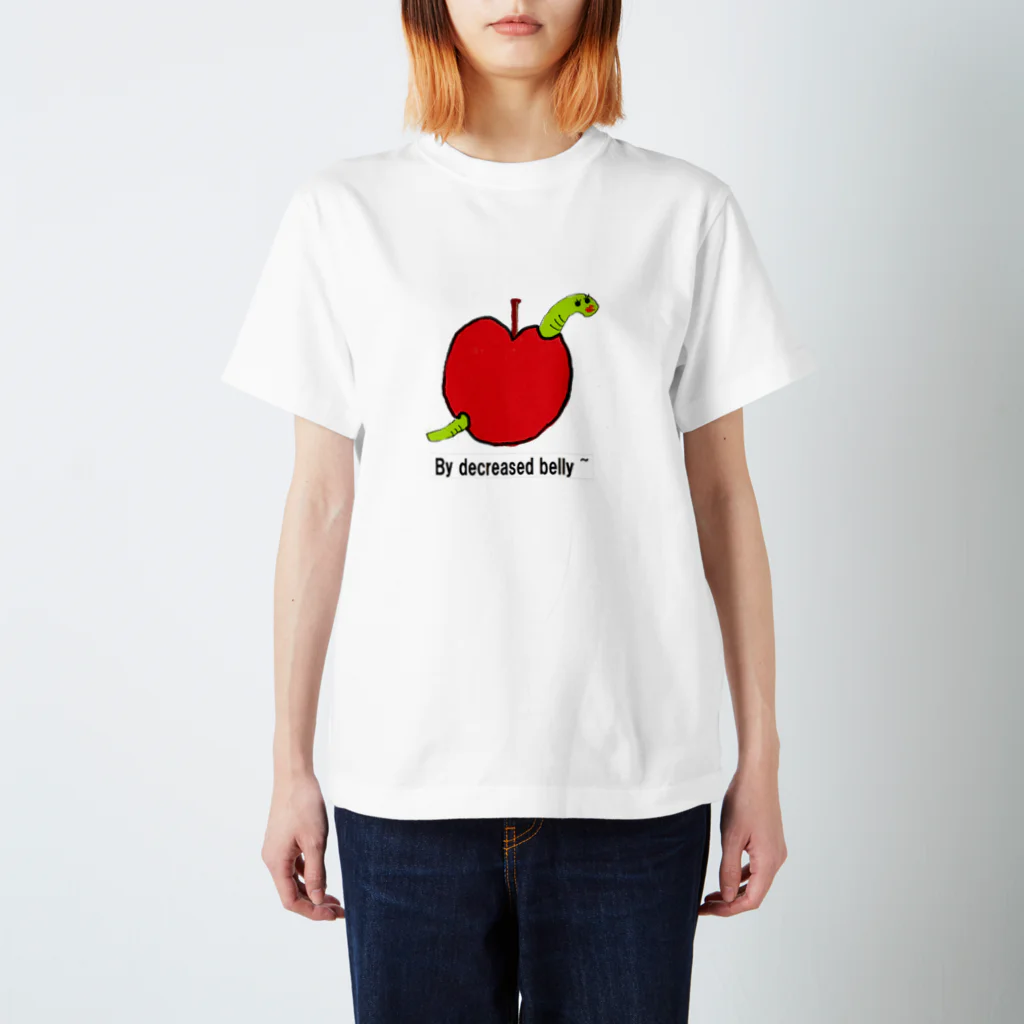 ディーセント・ワーク商店（人間らしい働き甲斐のある仕事）のおなかすいたよ〜 スタンダードTシャツ