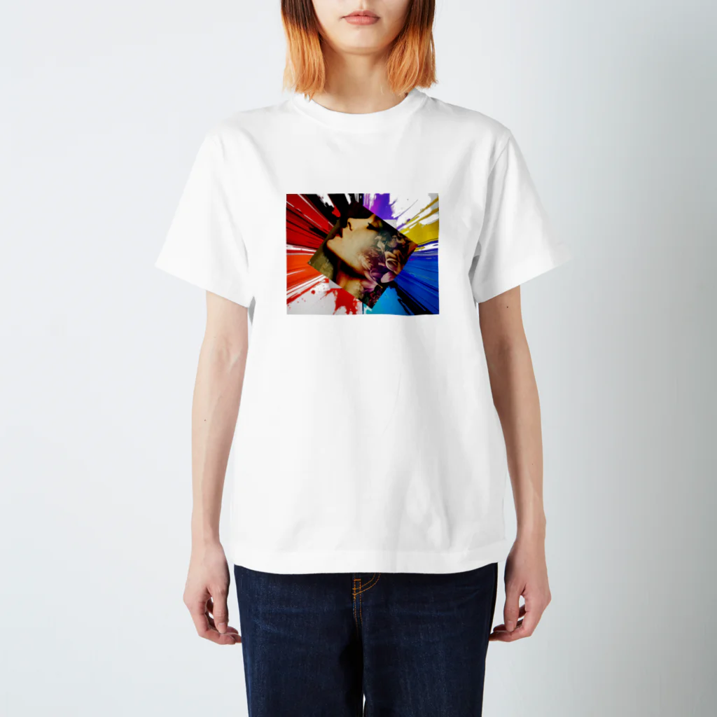 sweetsmailstudioのデジタルコラージュ＆ペイント スタンダードTシャツ