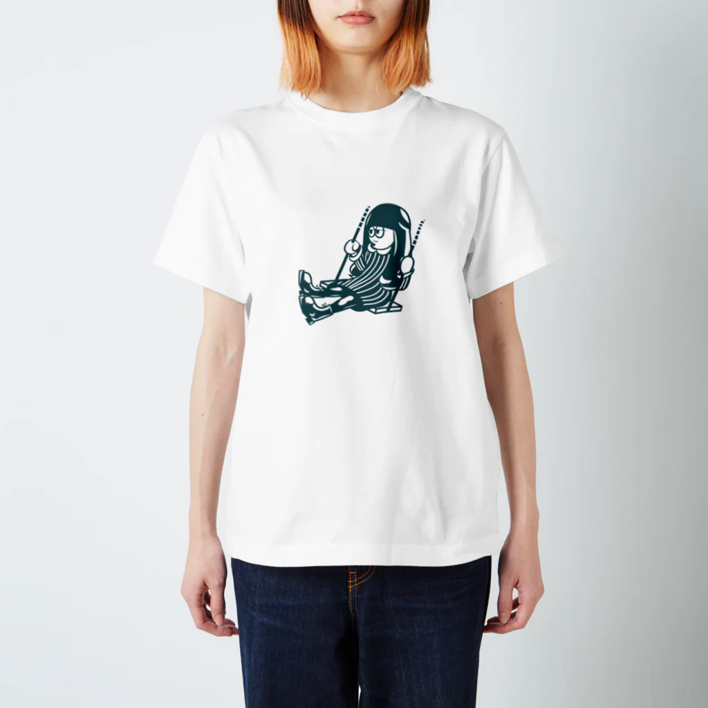 しずくだうみのしずくだうみ(シラカワリュウイラスト) スタンダードTシャツ