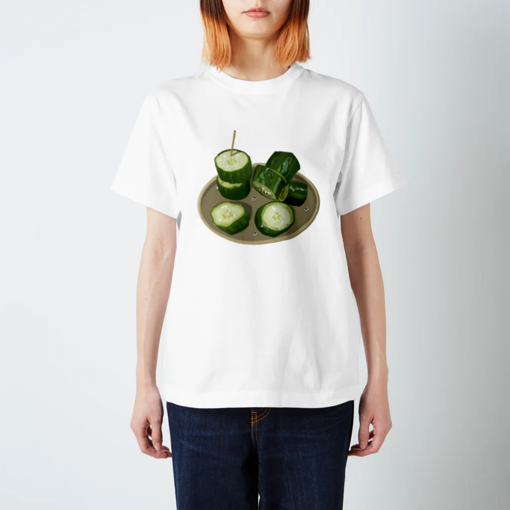 OKRAzucchiniのきゅうりの浅漬け Regular Fit T-Shirt