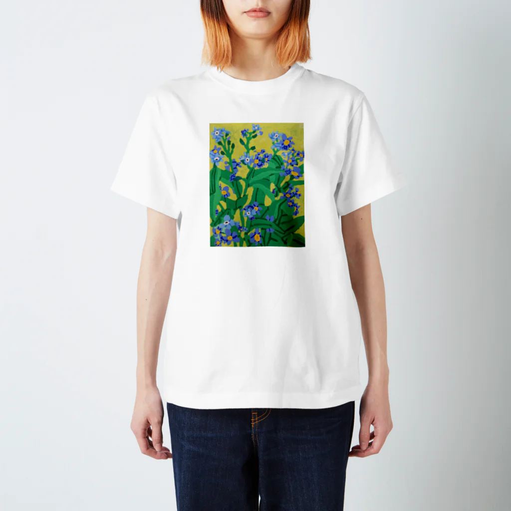 Chikeの忘れな草 Regular Fit T-Shirt