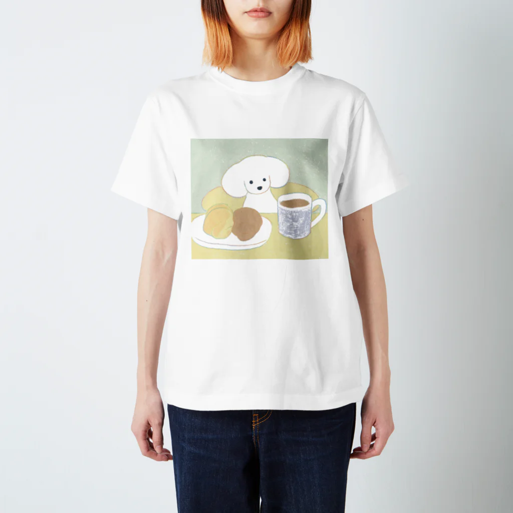 てらおかなつみの犬のグッズ スタンダードTシャツ