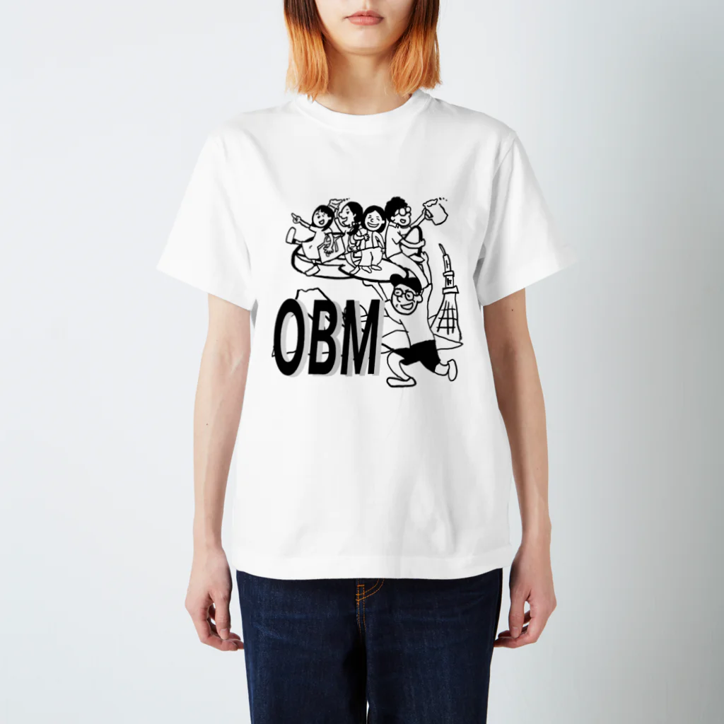 kasu_illustのOBM スタンダードTシャツ