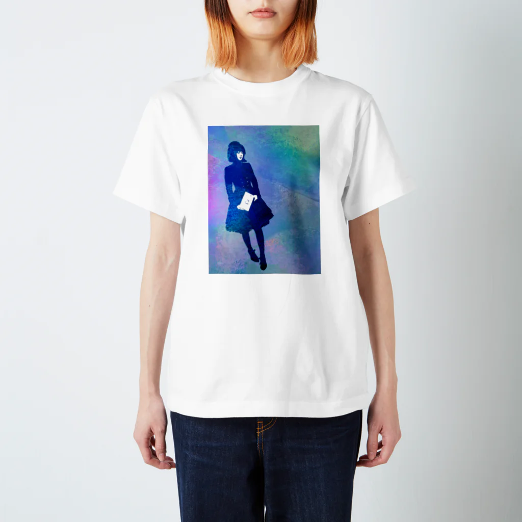 technophilia philosophyの文学少女 - literature girl - Regular Fit T-Shirt