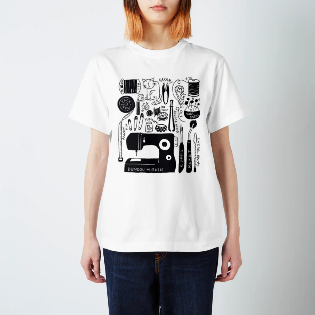 ぶたのたんこぶのちくちく かたかた スタンダードTシャツ