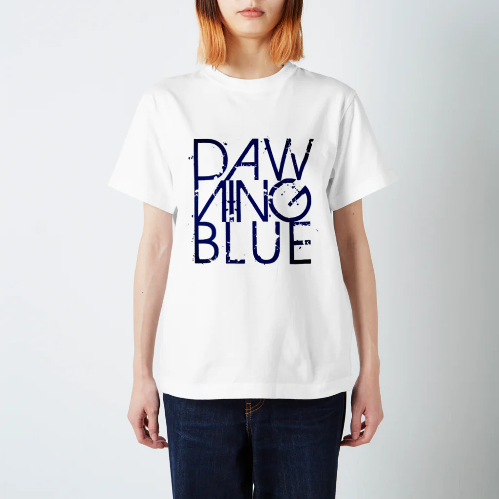 alakiのDAWNING BLUEのロゴ スタンダードTシャツ