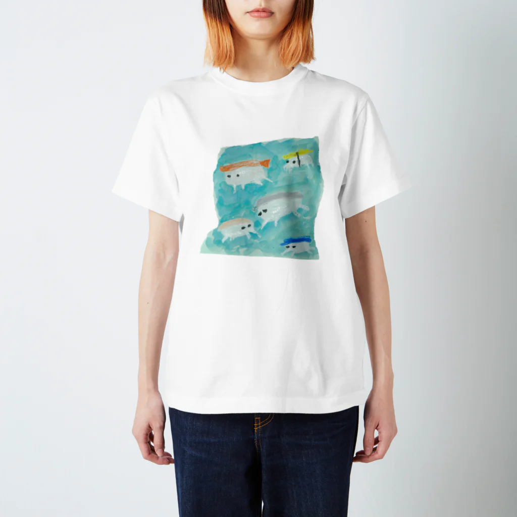 だちゃんの寿司魚 スタンダードTシャツ