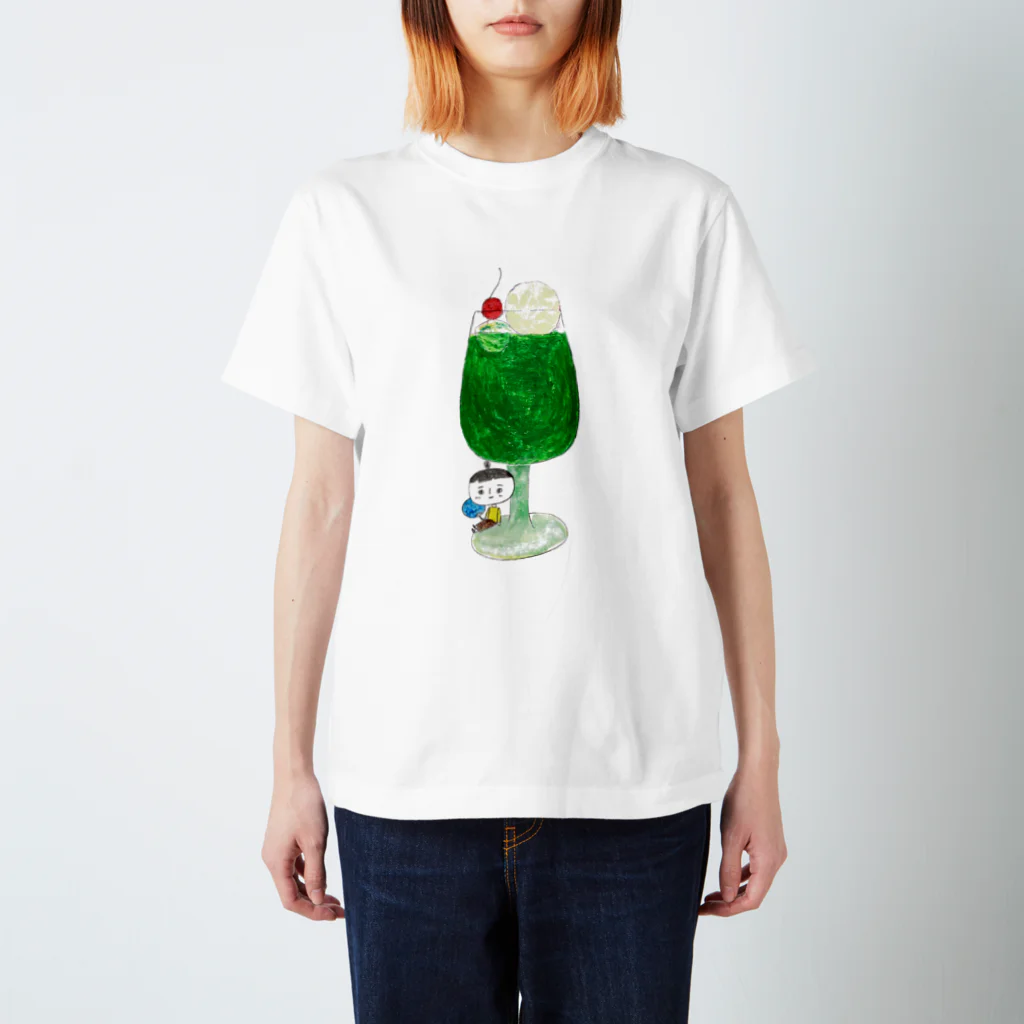 iii sum+ illustrationのmelon soda Regular Fit T-Shirt