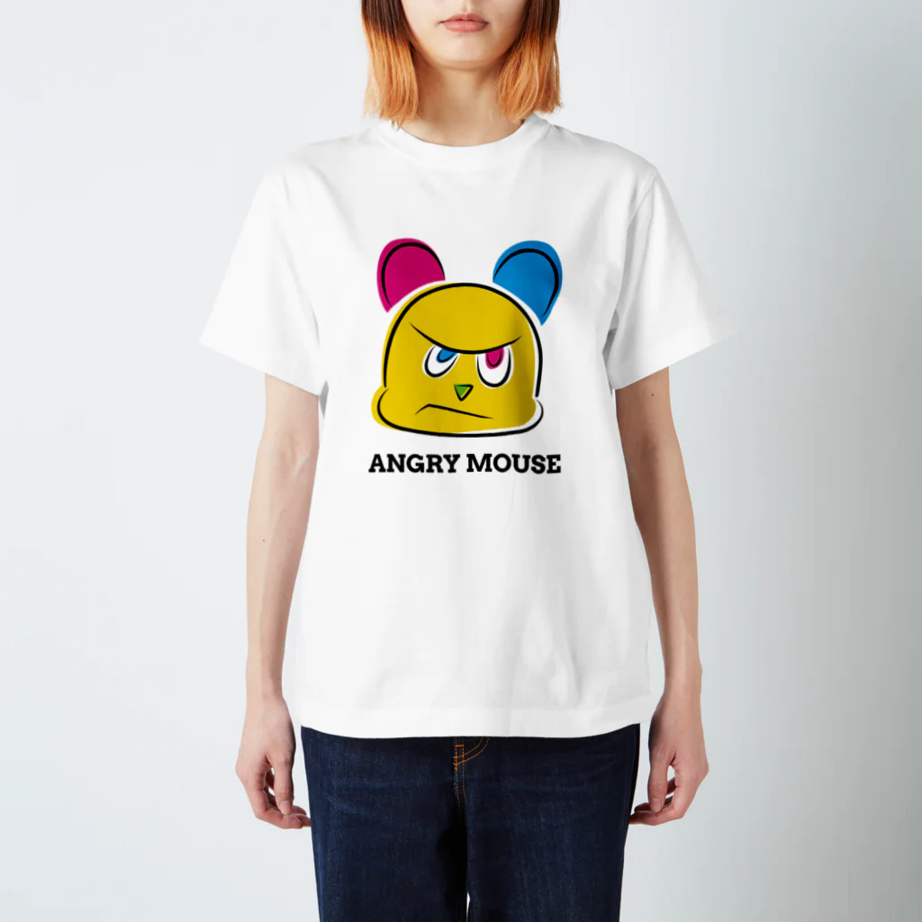 My Little ArtistsのMy Little Artists - Angry Mouse 3 Regular Fit T-Shirt