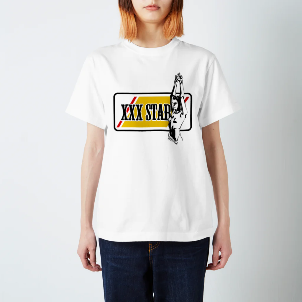 提供 tshopのXXX STAR #1 スタンダードTシャツ