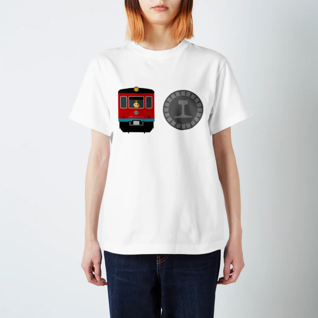 WEsunnyGOGOの満西瑠電気鉄道 Regular Fit T-Shirt