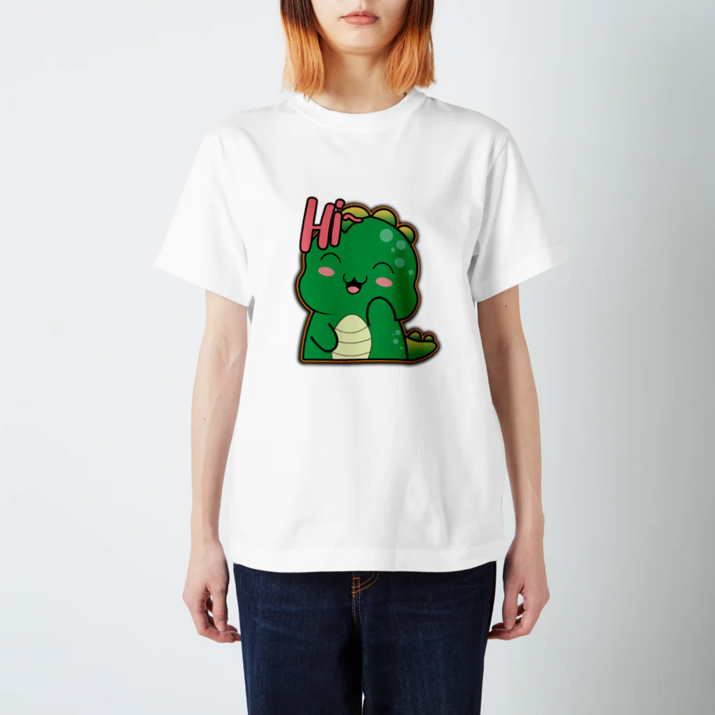 赤ちゃん恐竜ショップの赤ちゃん恐竜 スタンダードTシャツ