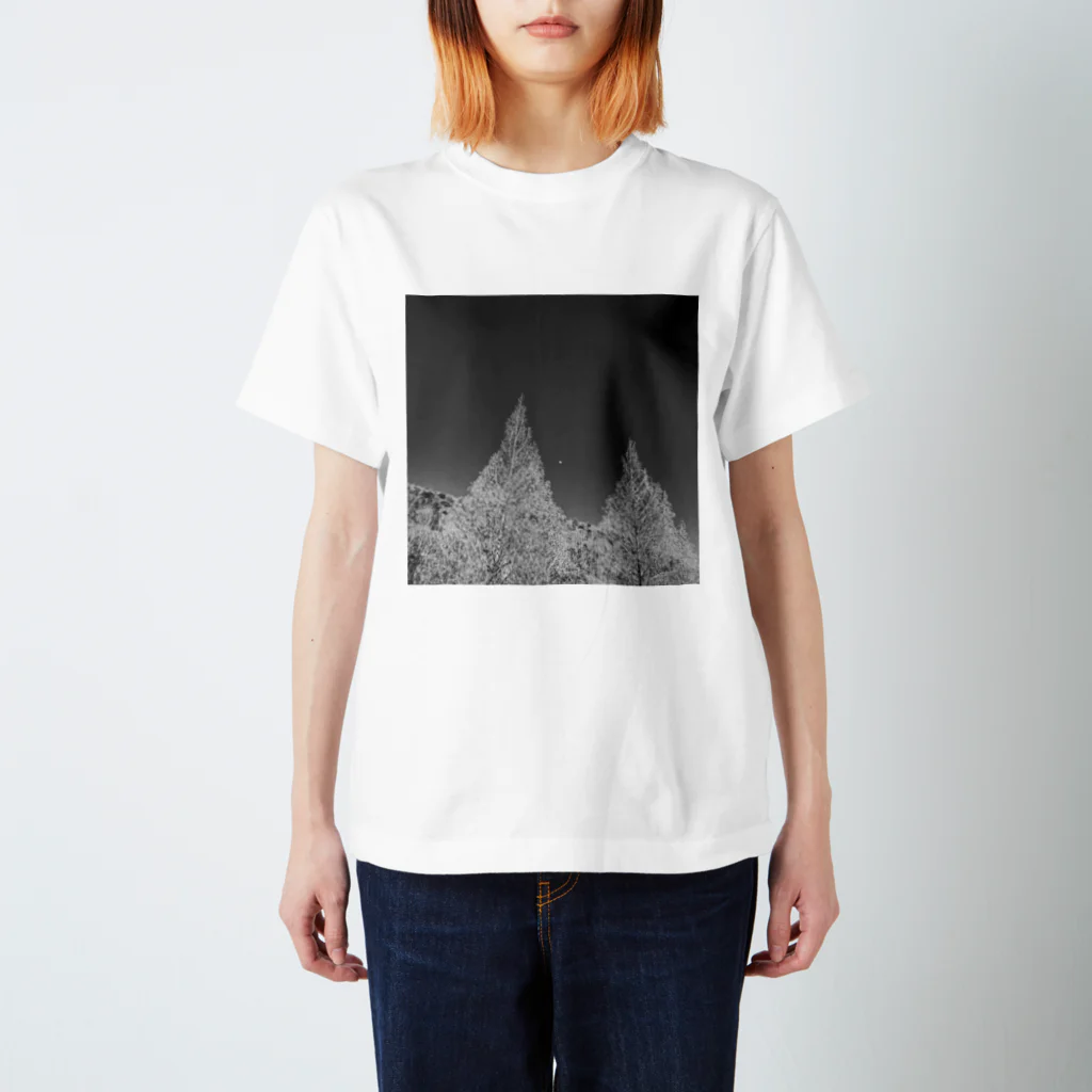 MyFavorites      - あさきのショップ -のフォト 【moon and tree】 シリーズ Regular Fit T-Shirt