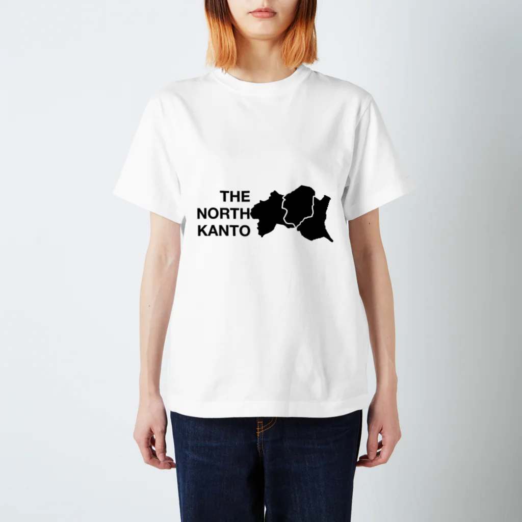 ちくわぶSHOPの北関東【THE NORTH KANTO】 スタンダードTシャツ
