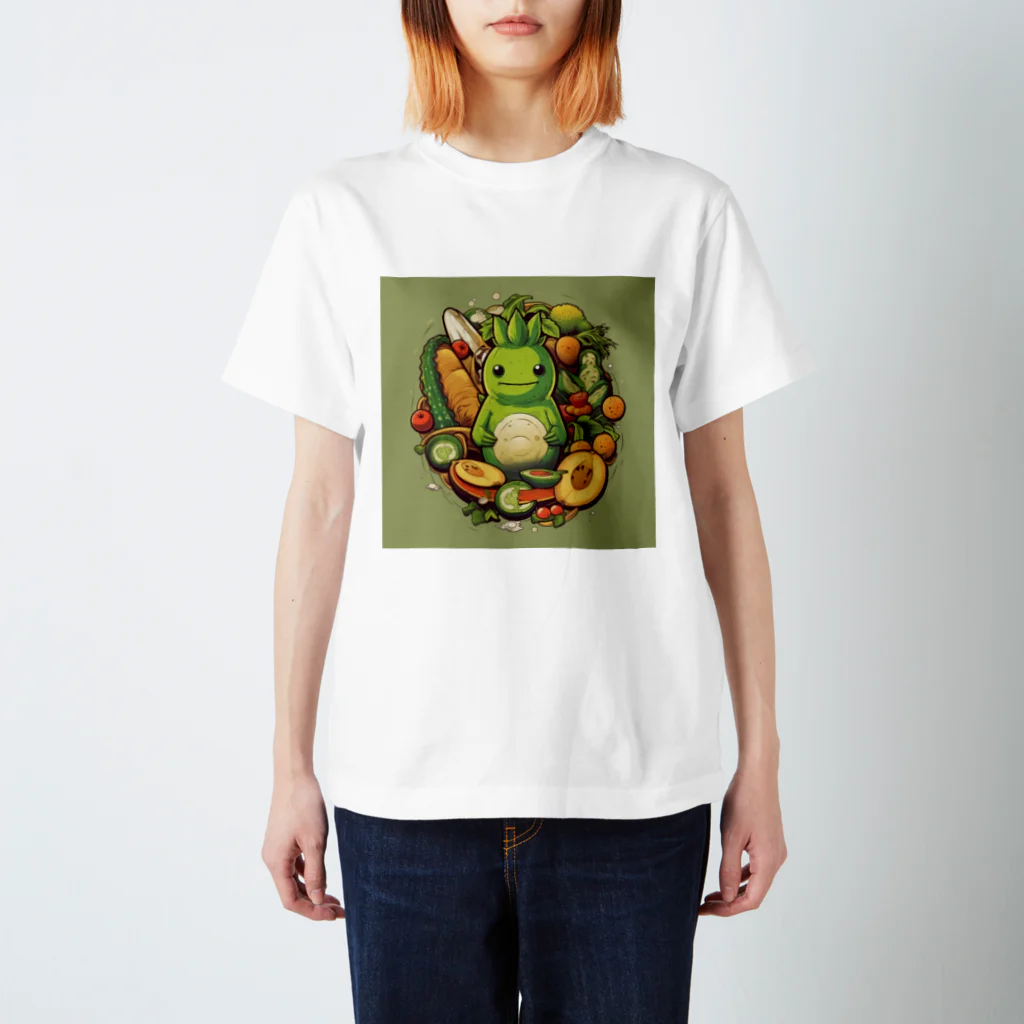 像さんのKappa's Cucumber Cuisine2 Regular Fit T-Shirt