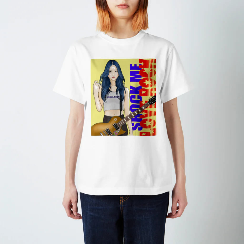 Zac-SDのギター少女 02 （あい） スタンダードTシャツ