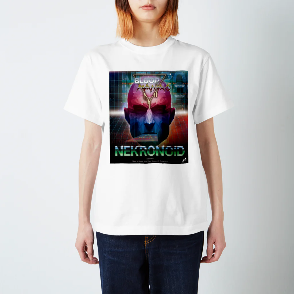 Blood of Maniac for DooopenessのNEKRONOID Regular Fit T-Shirt