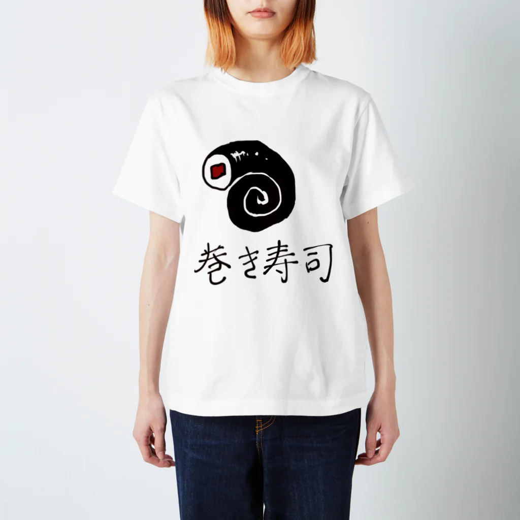 鳩屋の巻きずし スタンダードTシャツ