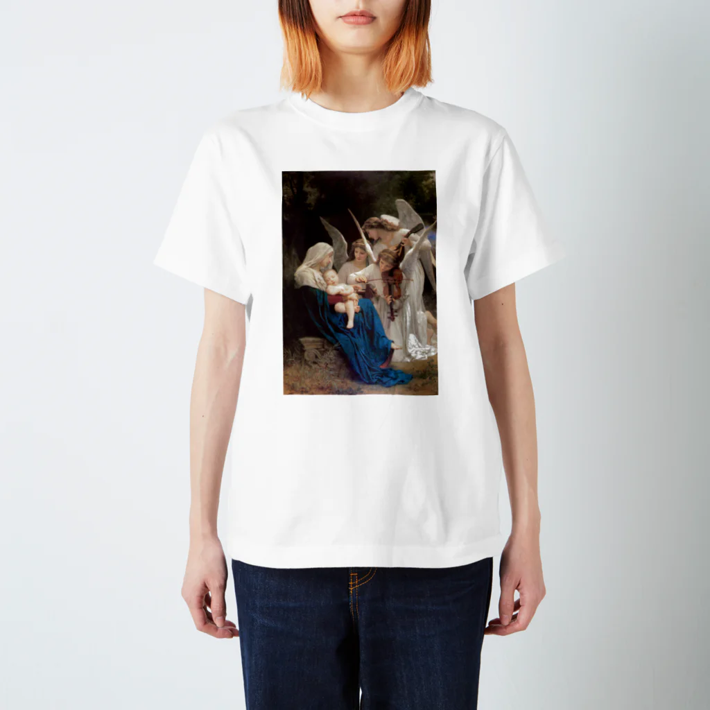 世界美術商店の歌を歌う天使達 / The Virgin with Angels スタンダードTシャツ