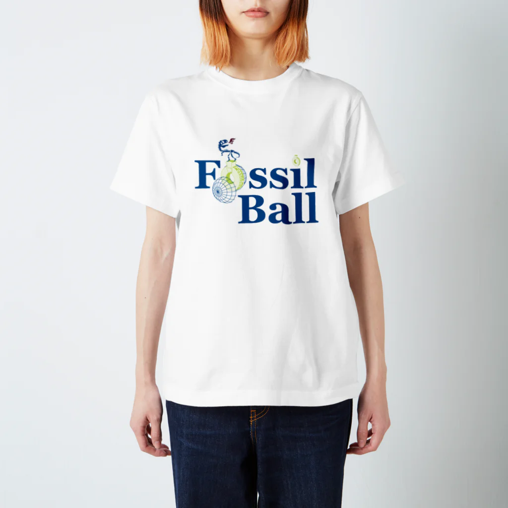 FossilBallのFossil Ball logo スタンダードTシャツ