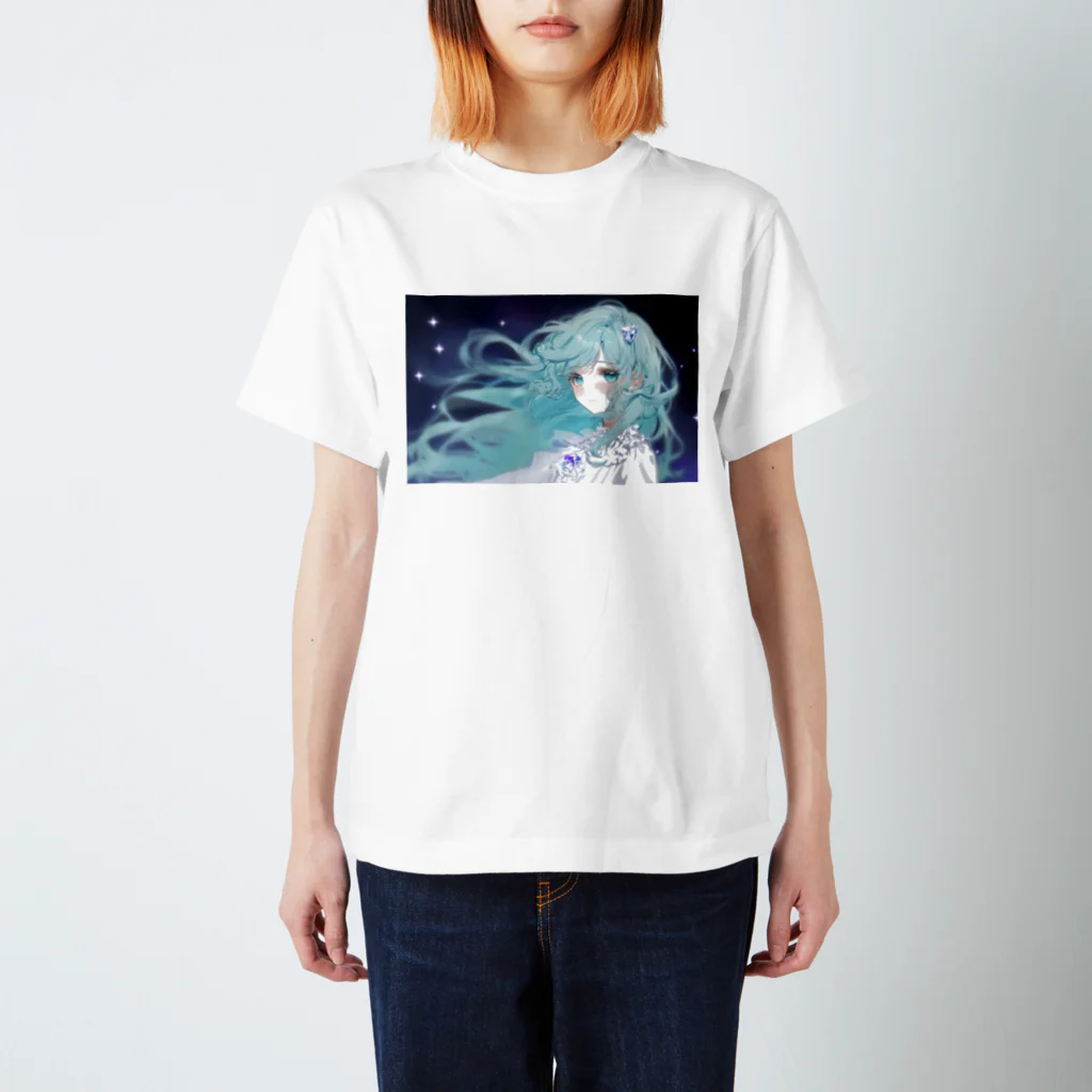 SubculturesEconomicの８０sラノベ少女 スタンダードTシャツ