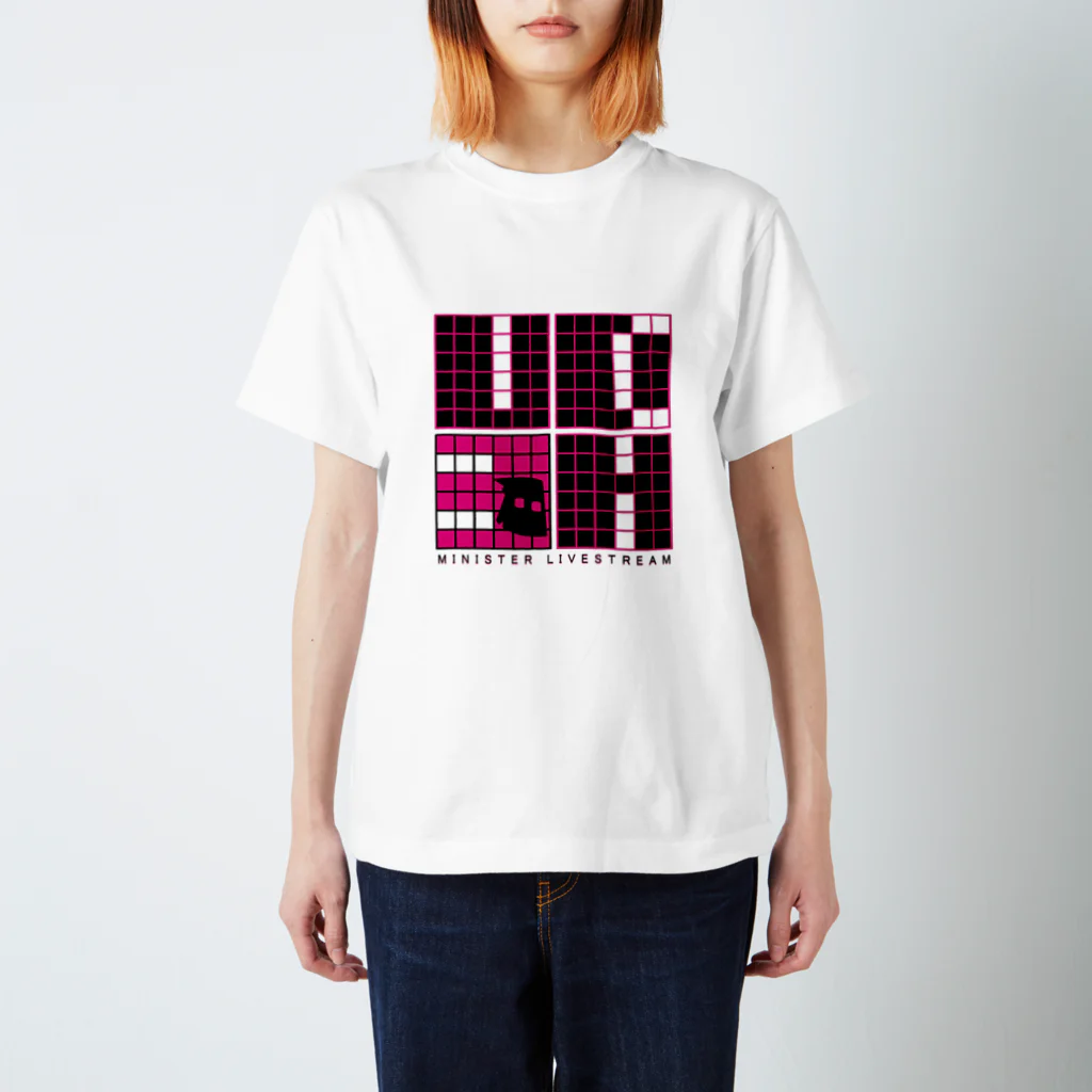 MinisterのUD3Hドット風TシャツA スタンダードTシャツ