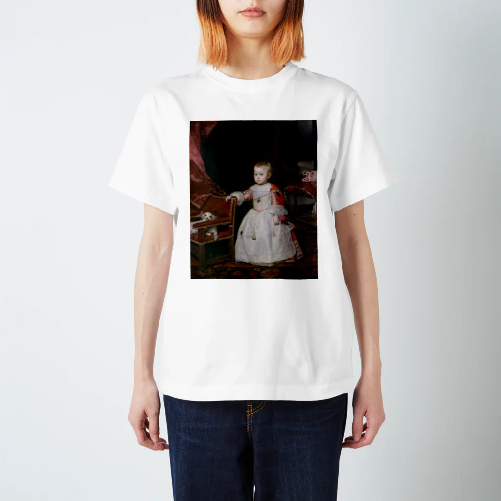 世界美術商店の皇太子フェリペ・プロスぺロの肖像 / Portrait of Prince Philip Prospero スタンダードTシャツ