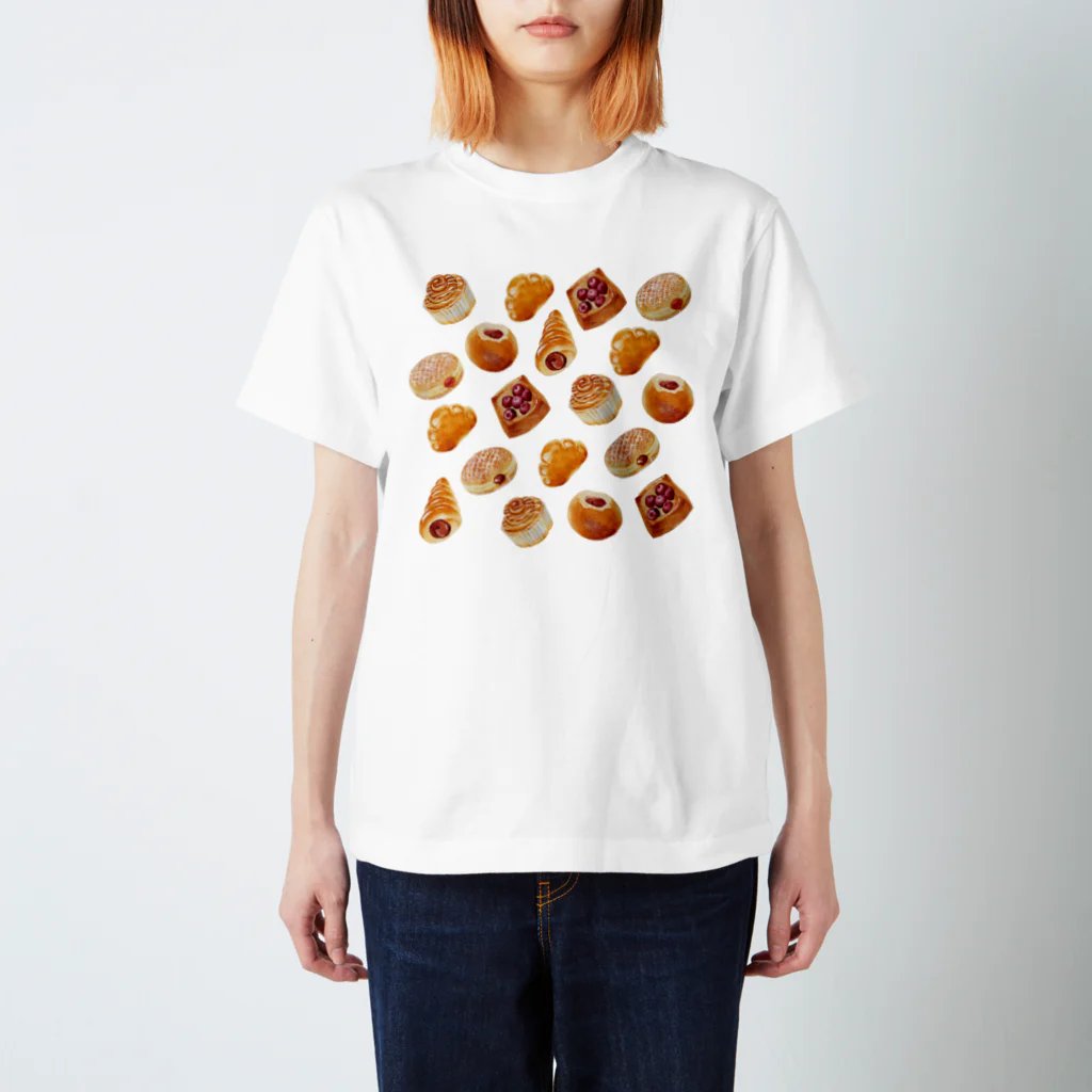 REIKO SHIBUYAの菓子パン大集合 スタンダードTシャツ