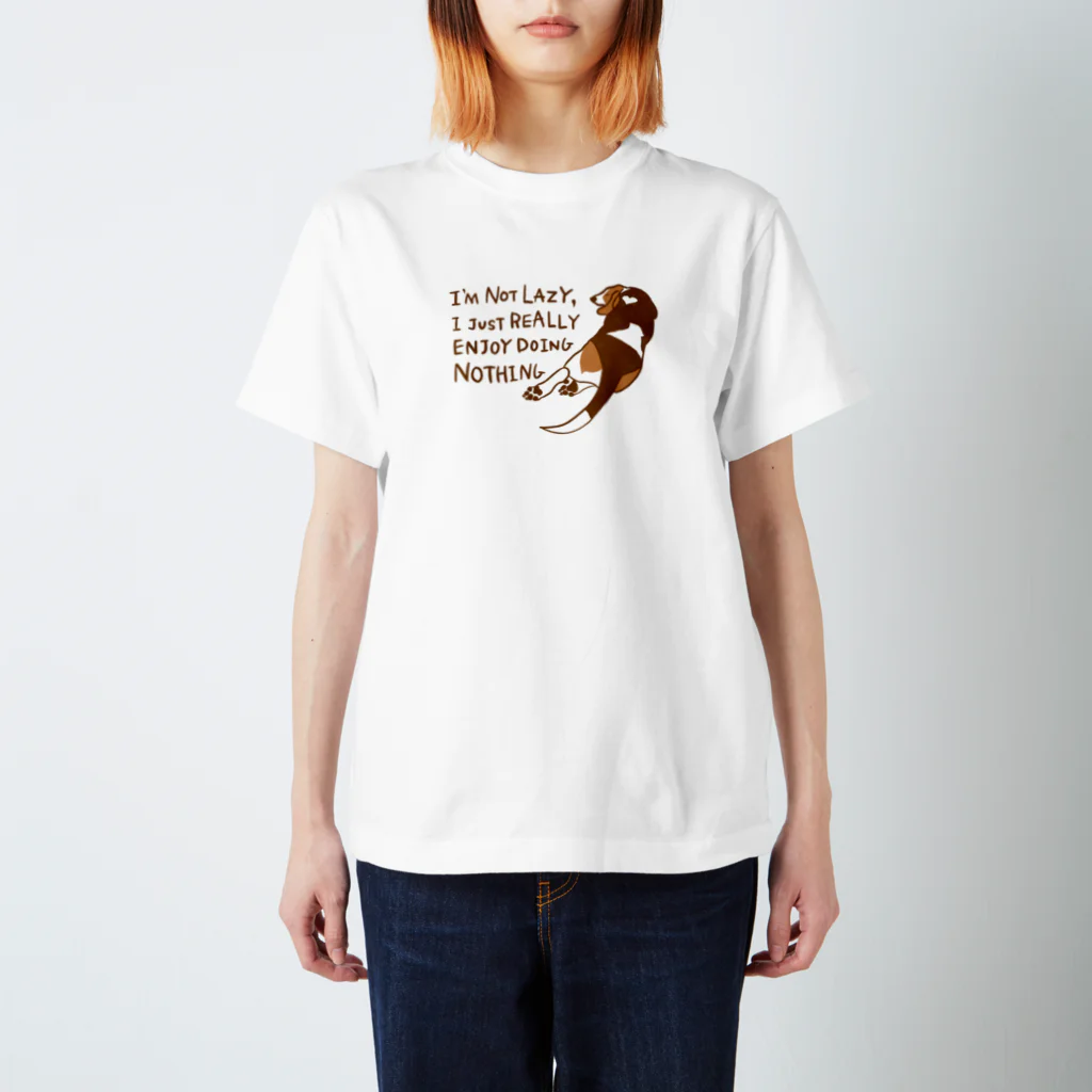 MasakariのLazy Dog Musashi スタンダードTシャツ