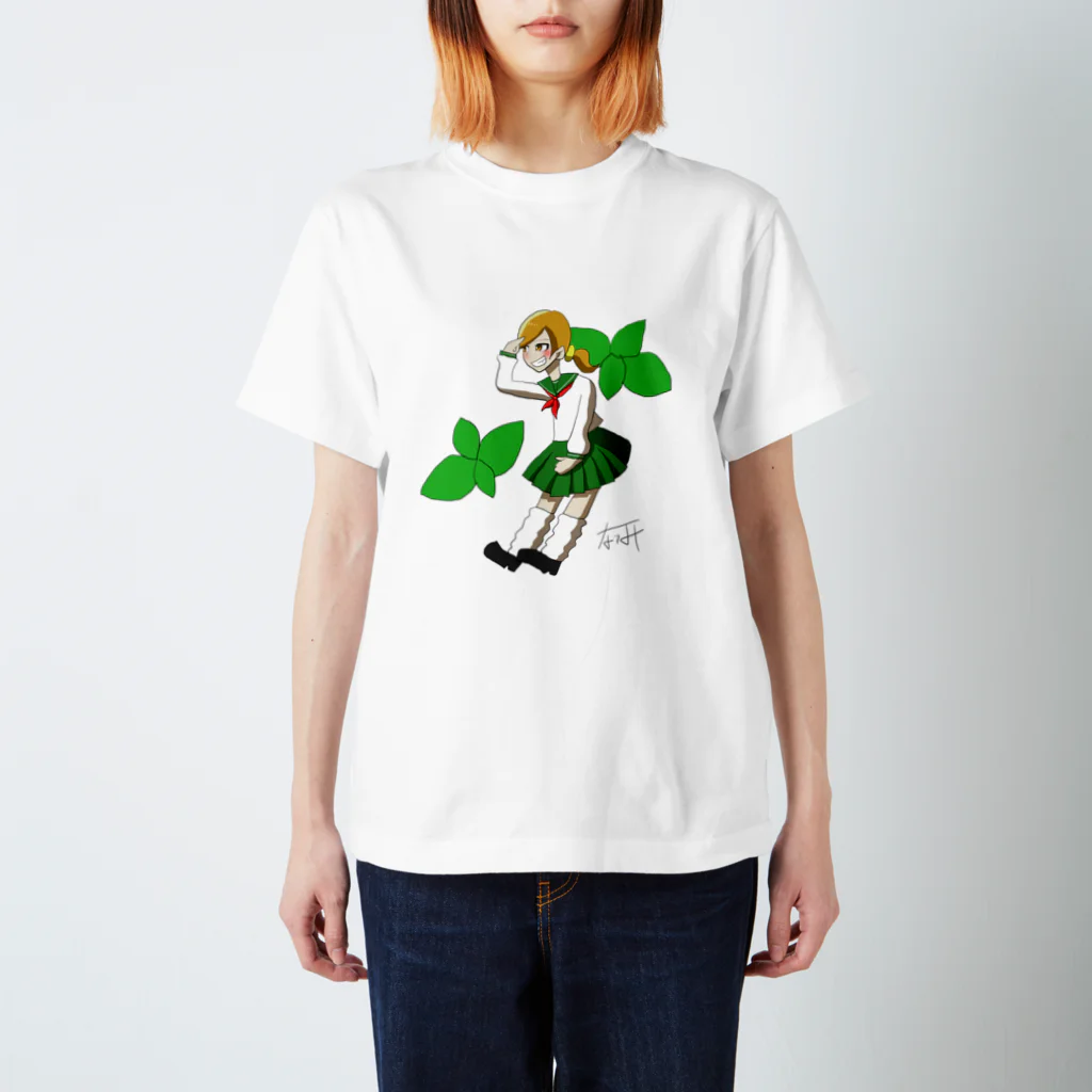 スキダマリンクのレモンバームちゃん Regular Fit T-Shirt