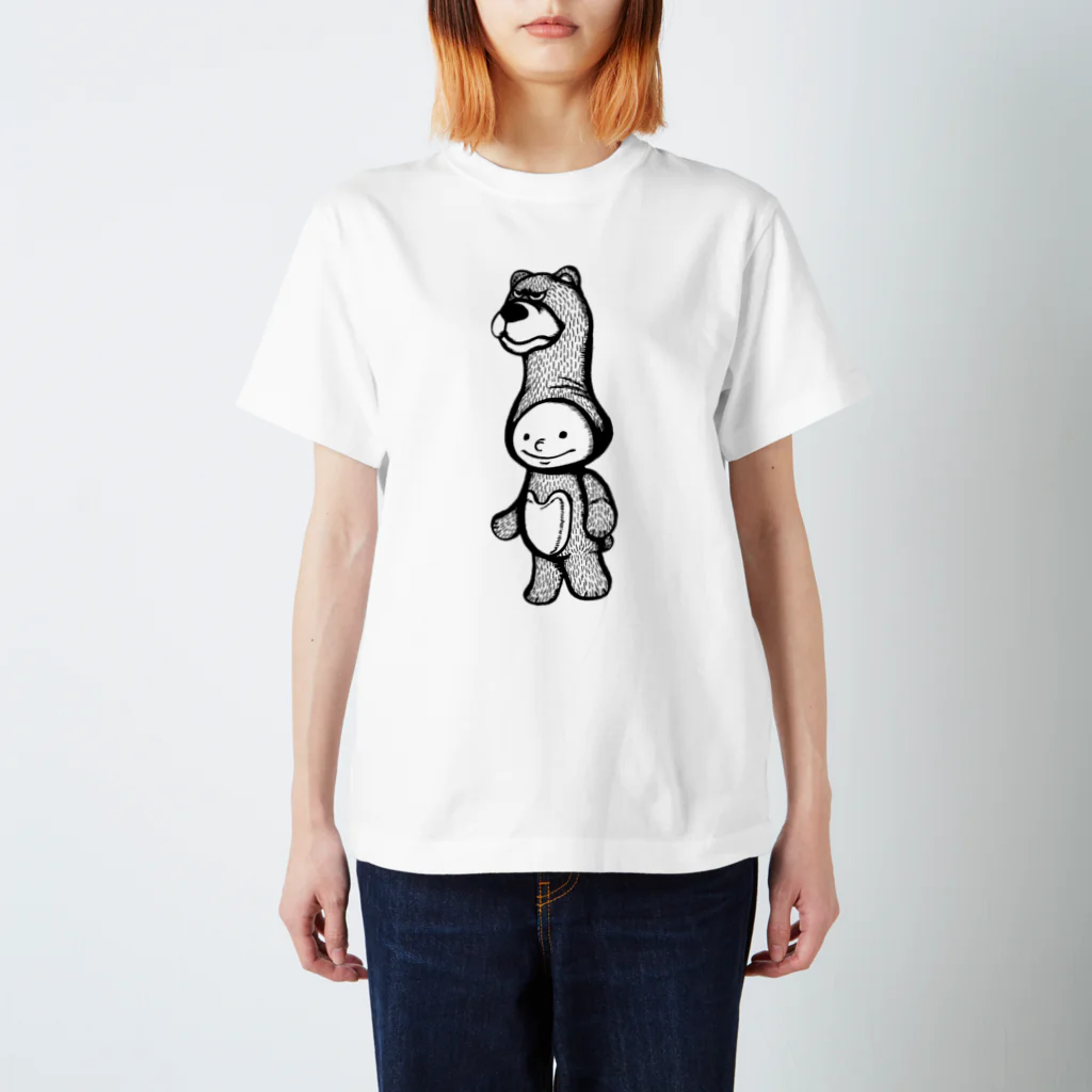 筆ペン画家 原良輔の着ぐるみくん Regular Fit T-Shirt