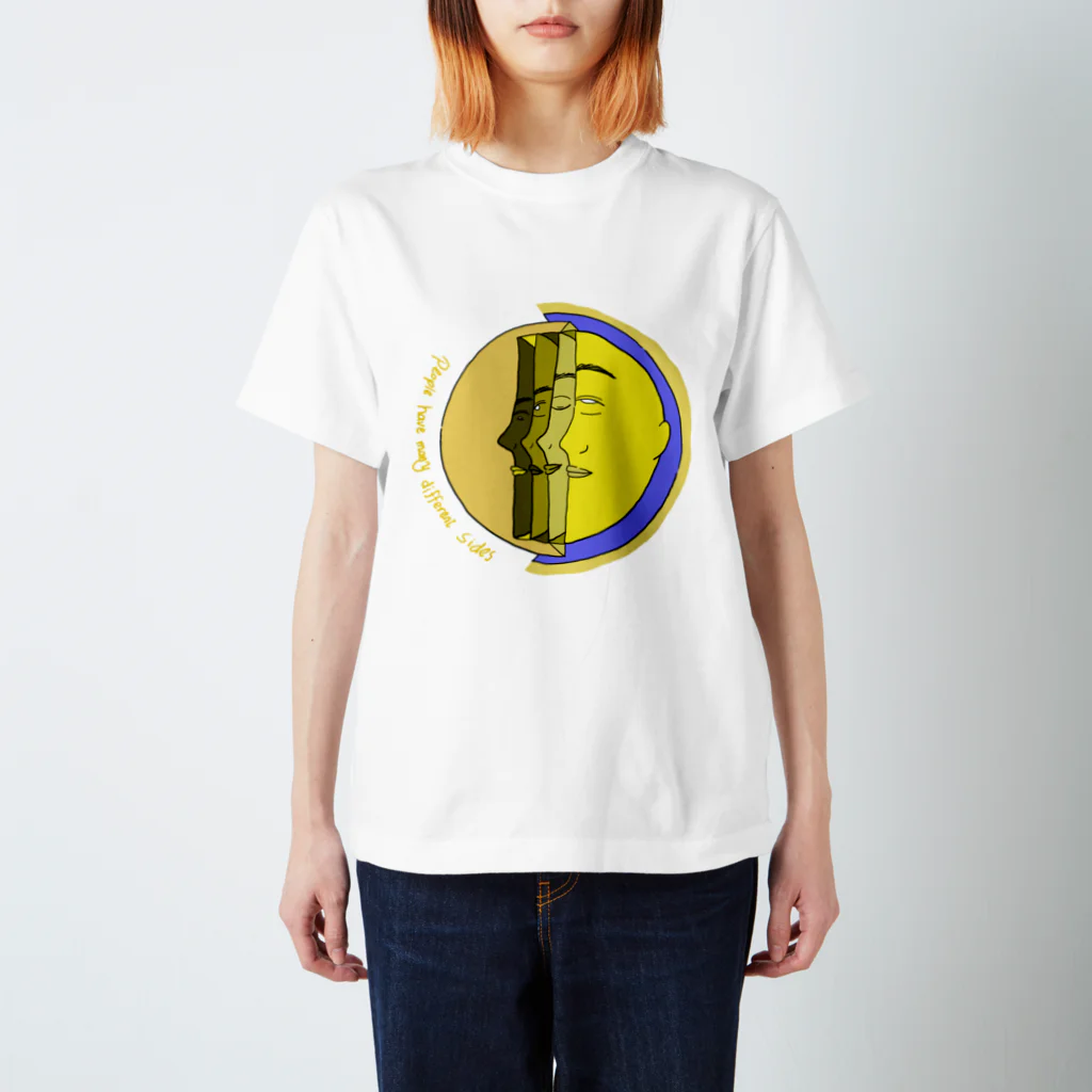 mayuko.dの人間の顔 スタンダードTシャツ