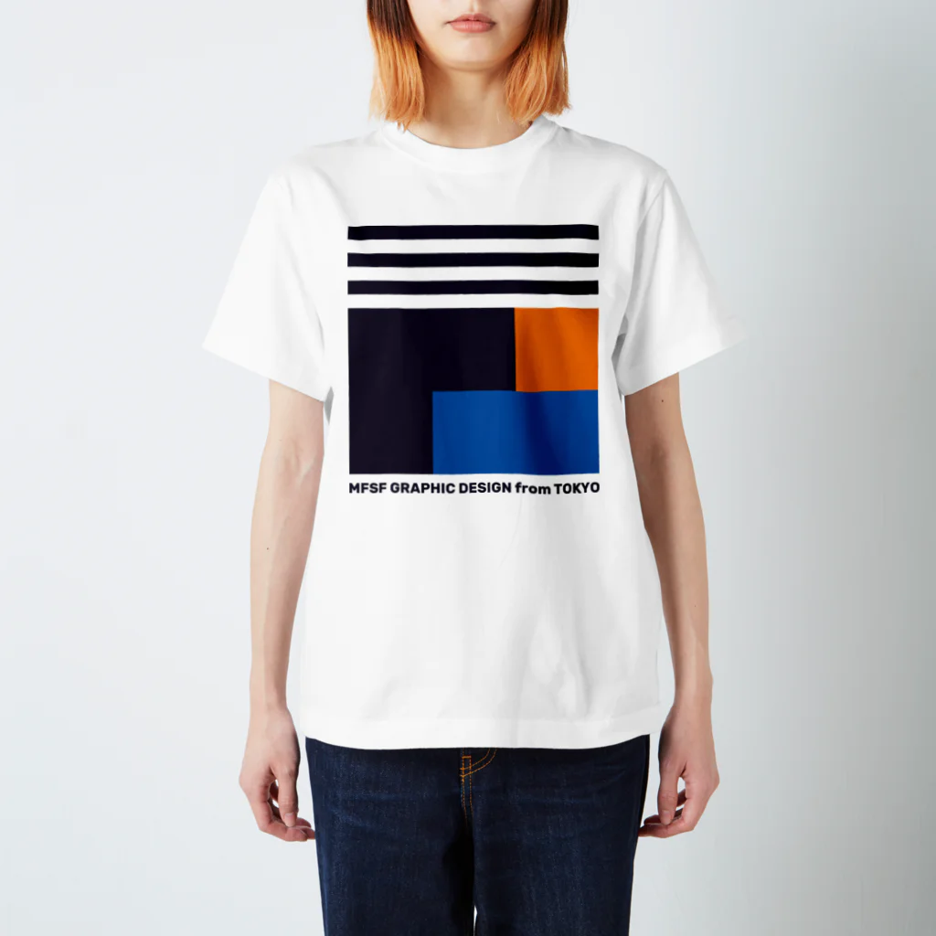 MFSFのMFSF Logo F (2023:ReMake) スタンダードTシャツ