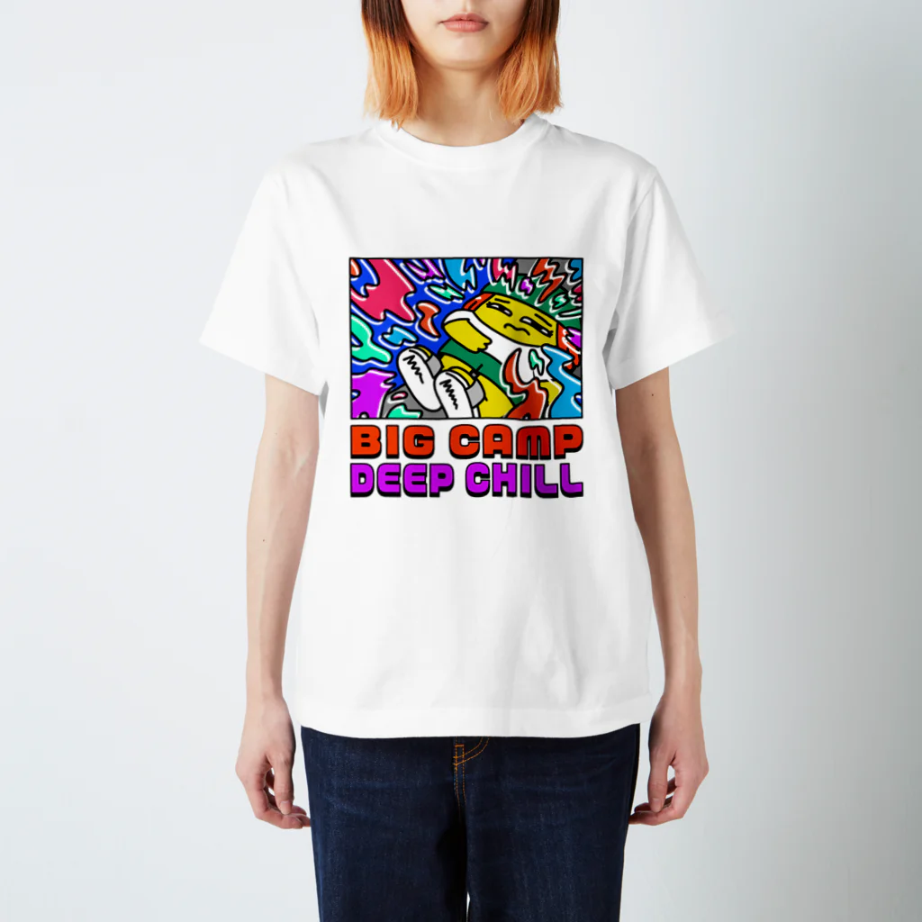 BIG_CAMPのDEEP CHILL スタンダードTシャツ