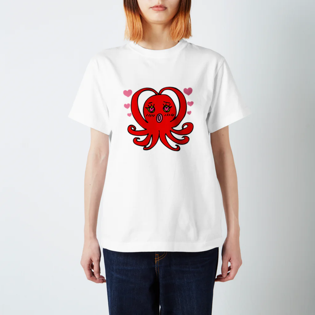 たぁー子@LINEスタンプ販売中のlove me taako Regular Fit T-Shirt