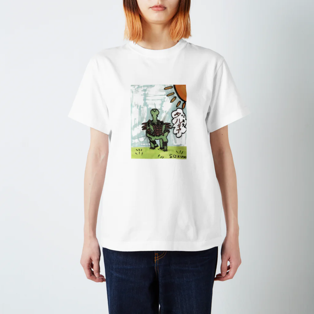 mahaloshopのタルキアくん Regular Fit T-Shirt