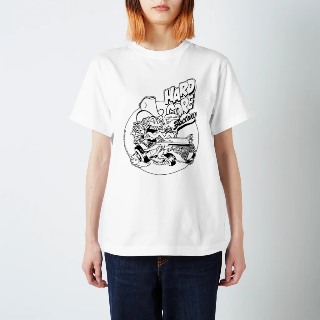 Og-toysのHARD CORE FACTORY#B スタンダードTシャツ