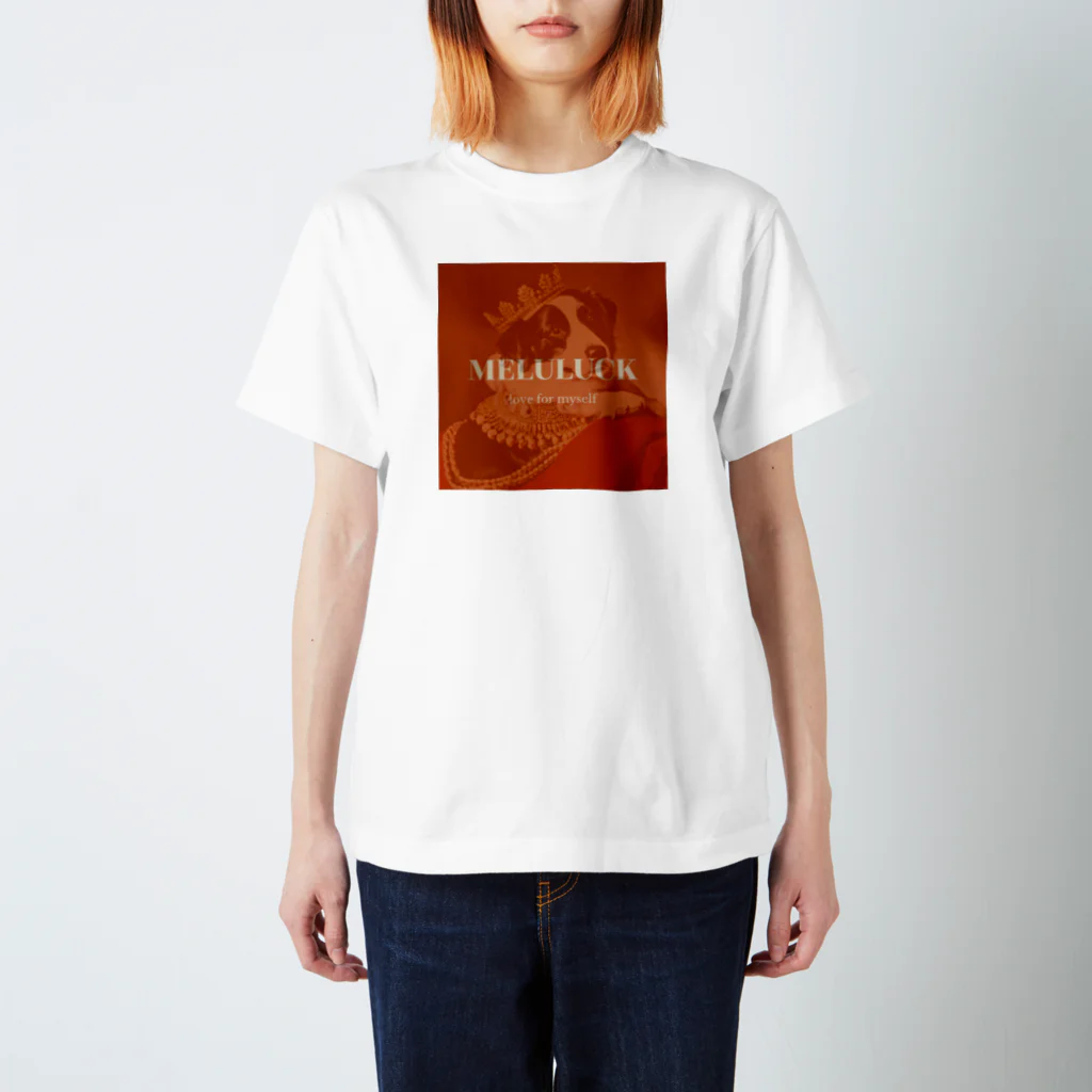 MELULUCKのMELULUCKボーダーコリー スタンダードTシャツ