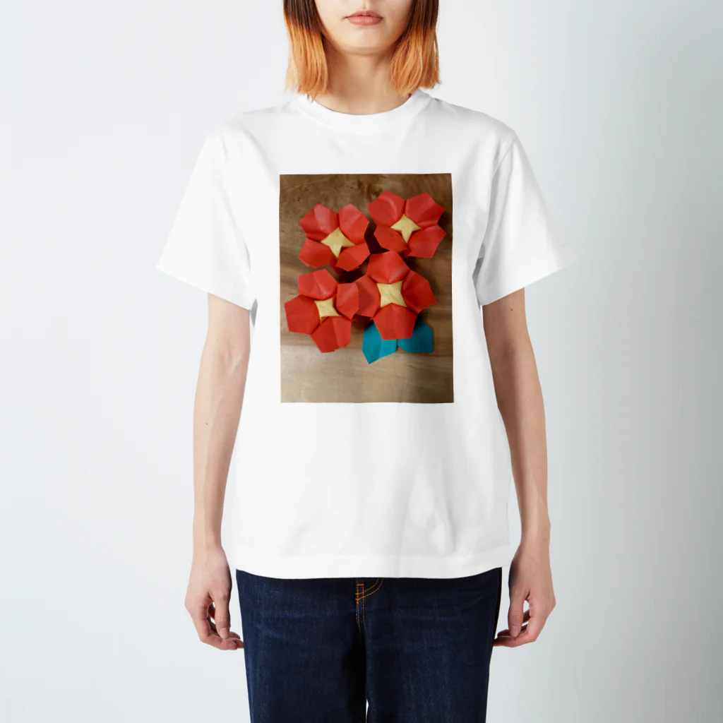 ずーの折り紙🌺TSUBAKI スタンダードTシャツ